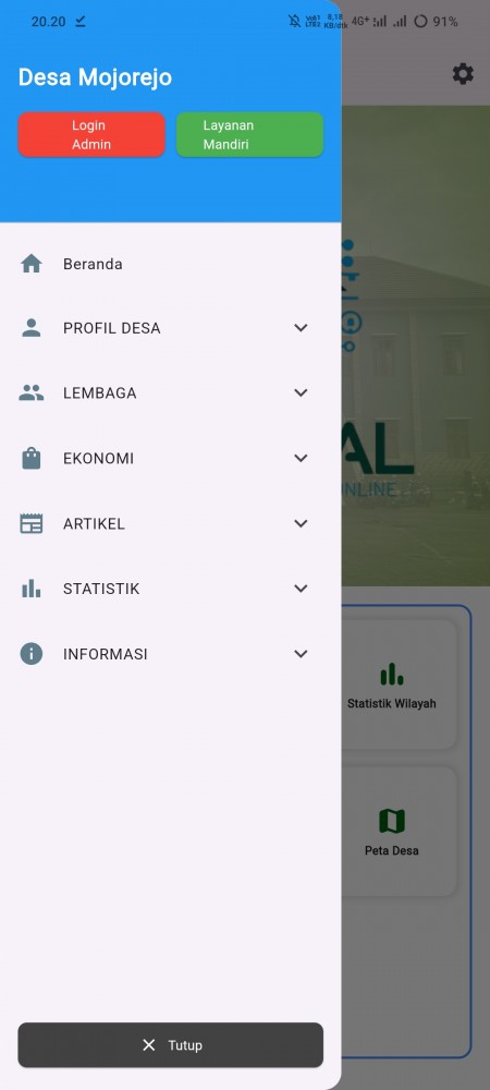 Sidebar SIMODAL